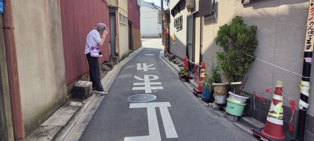 海外の友達と京都