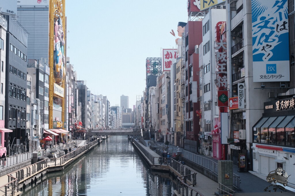 海外の友達と大阪