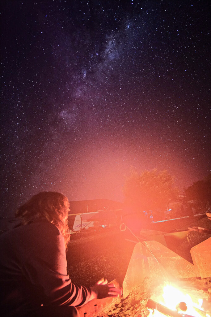 オーストラリア星が綺麗なキャンプ場